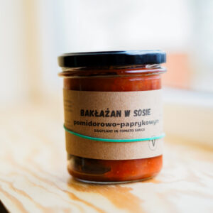 Bakłażan w sosie pomidorowym